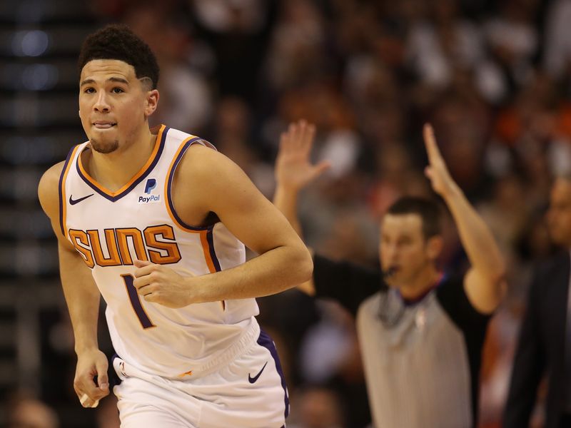 Suns' Devin Booker beats teammate Deandre Ayton in NBA 2K finals - ESPN