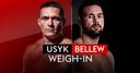 WATCH: Usyk and Bellew weigh-in LIVE!