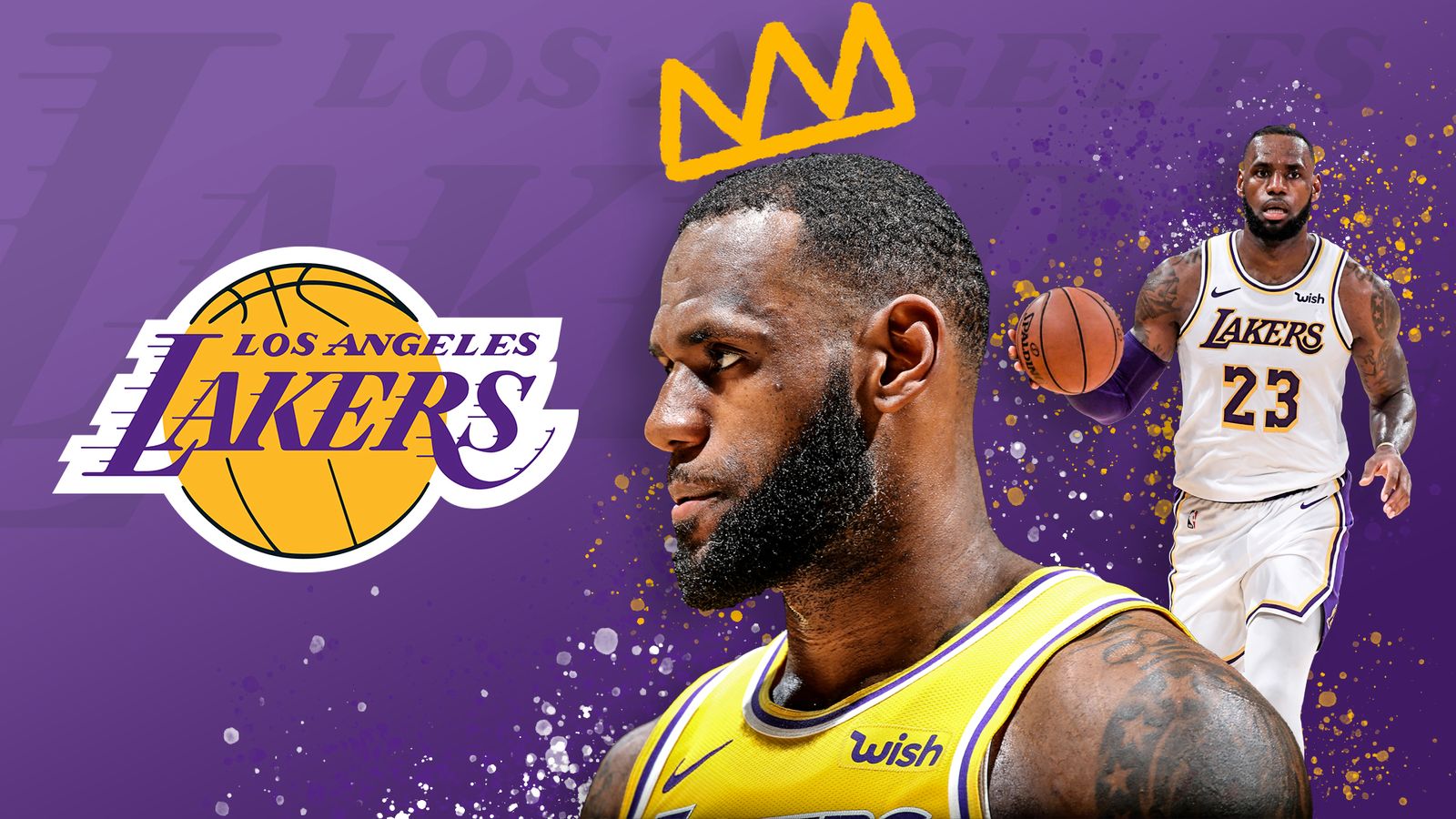 HD wallpaper: Basketball, LeBron James, Los Angeles Lakers, NBA