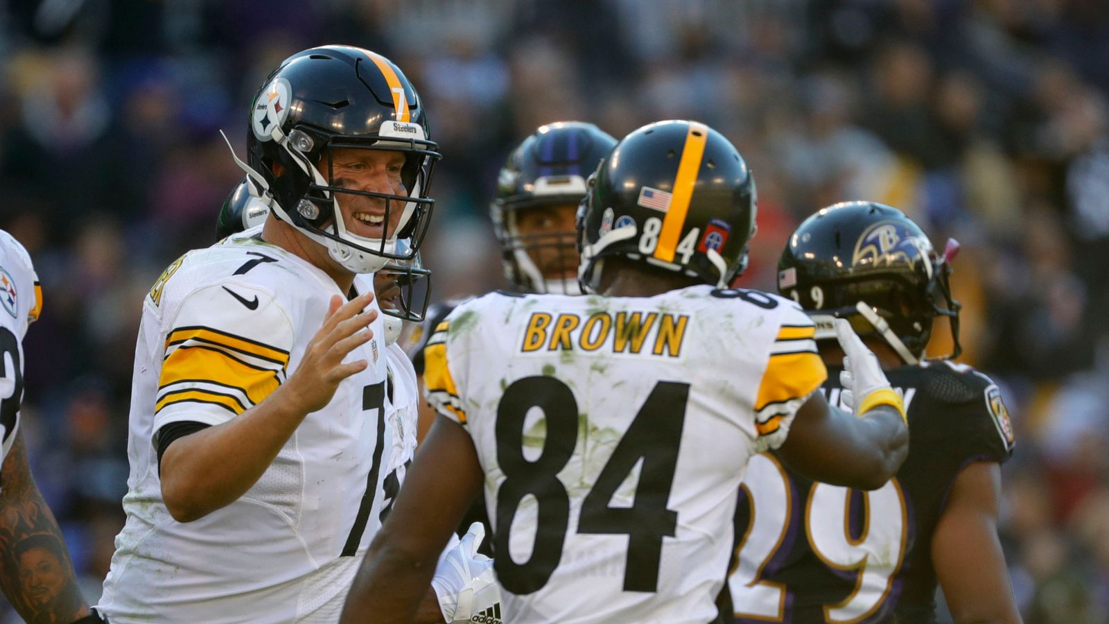 Pittsburgh Steelers 23-16 Baltimore Ravens: Ben Roethlisberger Scores ...