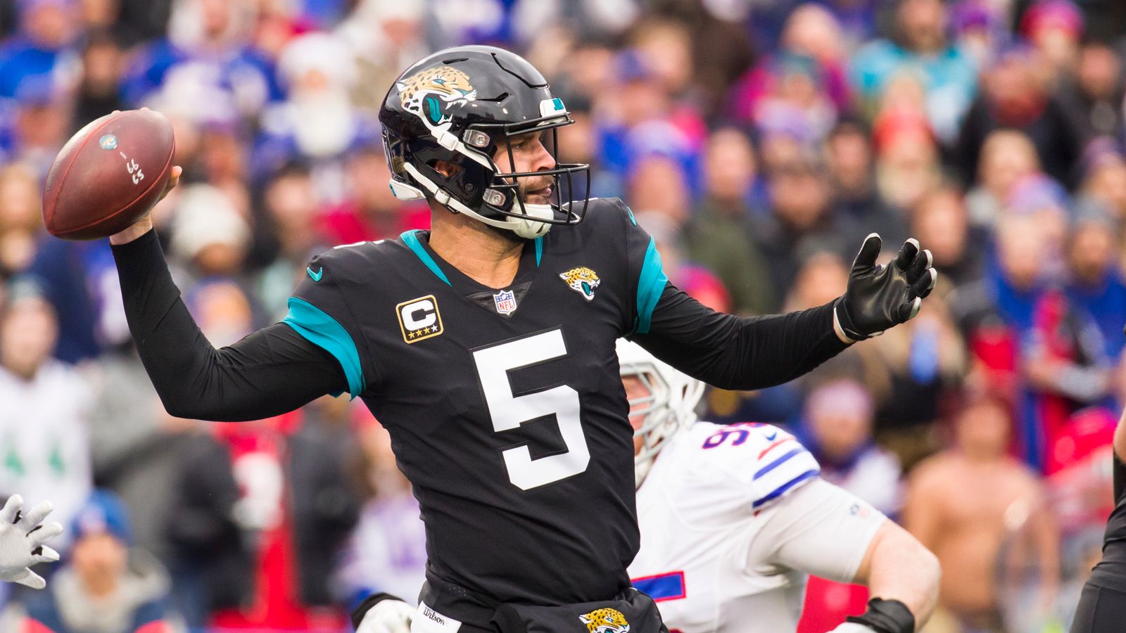 Jacksonville Jaguars bench quarterback Blake Bortles NFL News Sky
