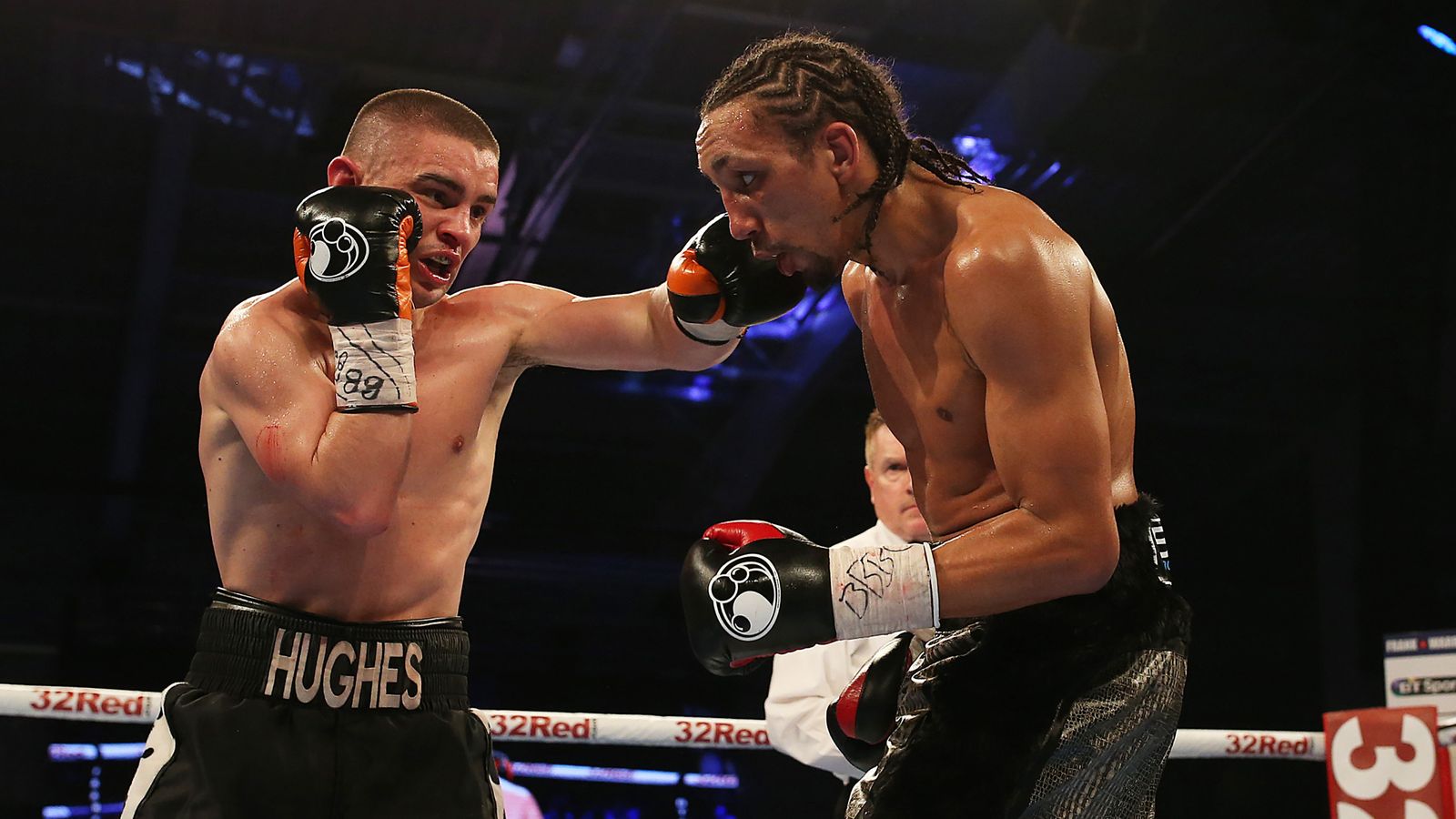 Joe Hughes challenges for a European title with Tony Conquest and