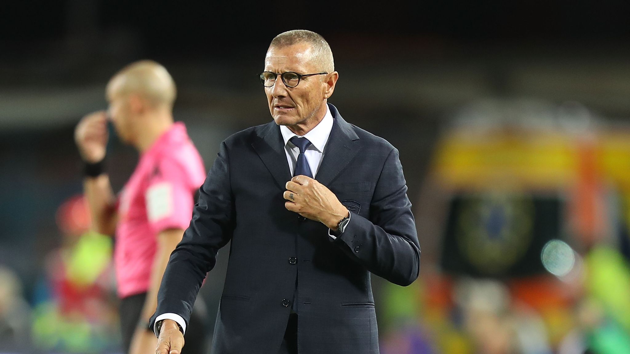 Head Coach Aurelio Andreazzoli (Empoli) during Empoli FC vs ACF Fiorentina,  italian soccer Serie A