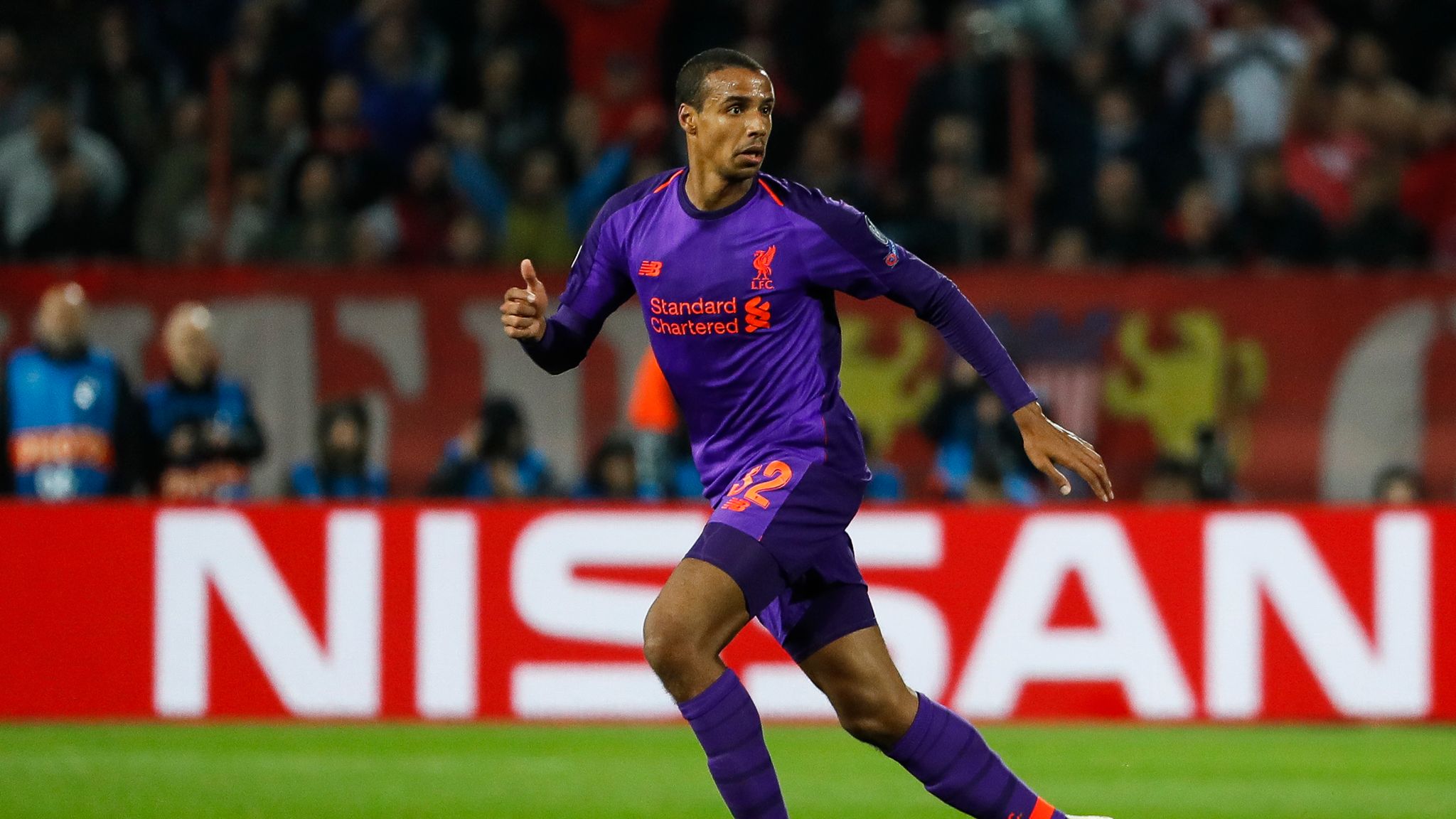 Liverpool's Joel Matip out for up to six weeks with broken collarbone