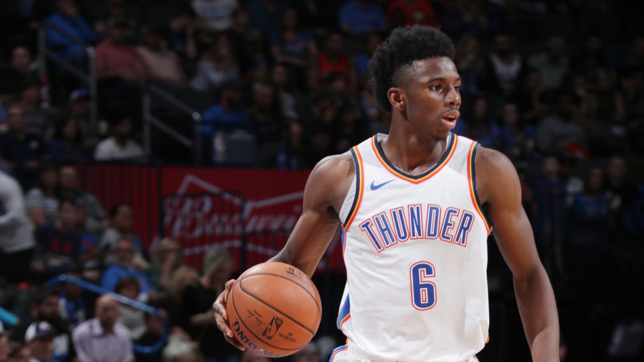 Oklahoma City Thunder guard Hamidou Diallo diagnosed with sprained ...