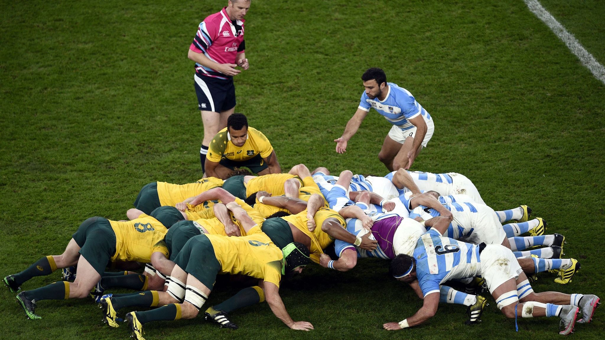 Scrum Laws In Argentina Have Weakened The Pumas Scrum Says Mario Ledesma Rugby Union News Sky Sports