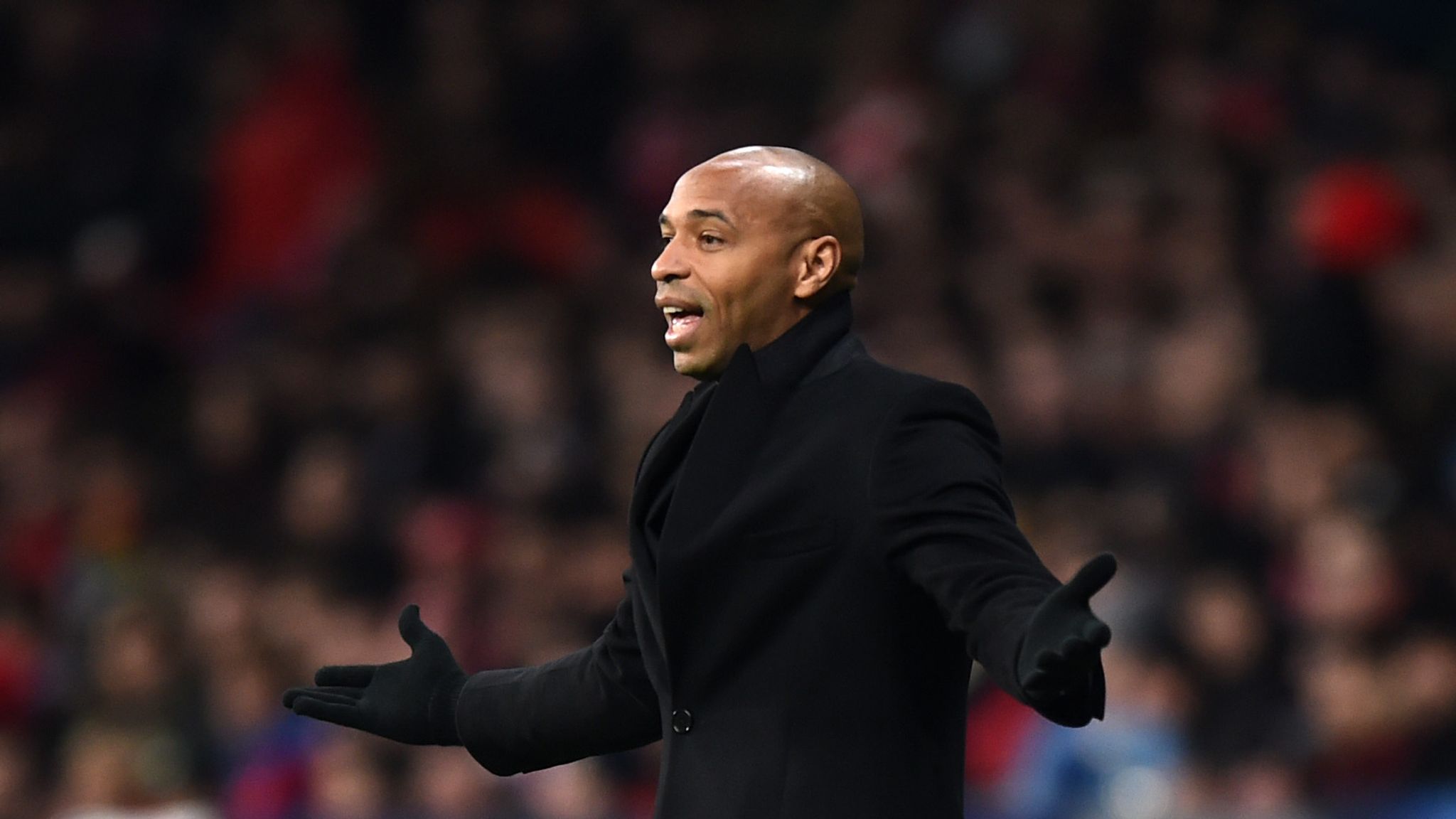 AS Monaco's Manager Thierry Henry Stock Photo - Alamy
