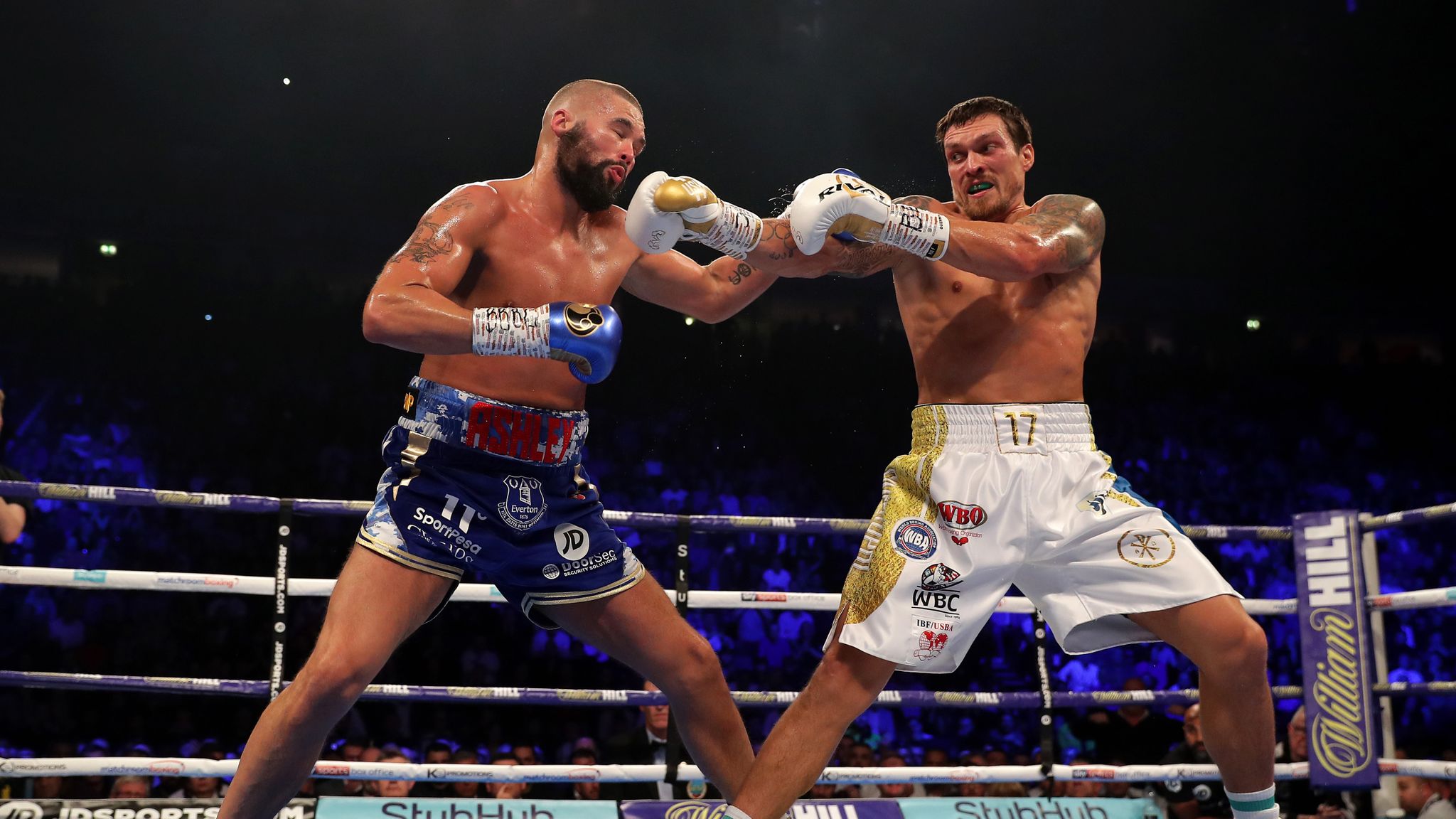 Usyk vs Bellew: Tony Bellew falls short in attempt to dethrone