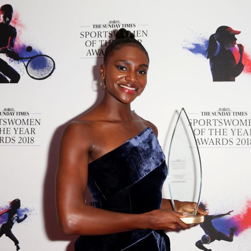 Asher-Smith wins Sportswoman of the Year