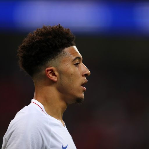 Sancho thrills at Wembley