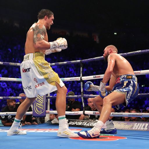 Brave Bellew knocked out by Usyk