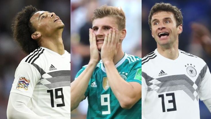 Germany lost 6 matches in 2018 - their highest total ever in a single calendar year