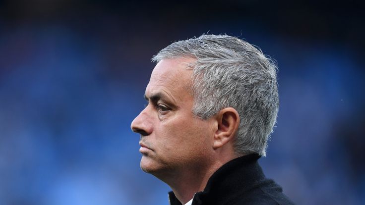 Jose Mourinho during the Premier League match between Manchester City and Manchester United at Etihad Stadium on November 11, 2018 in Manchester, United Kingdom.