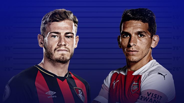 Bournemouth's Ryan Fraser takes on Arsenal's Lucas Torreira