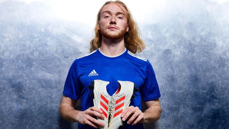 Everton's Tom Davies wears the new adidas COPA19, built to redefine touch