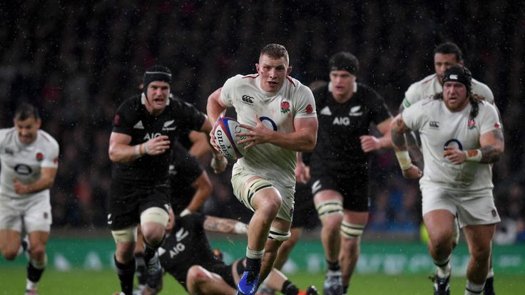 Sam Underhill's try was disallowed during England's defeat to New Zealand.