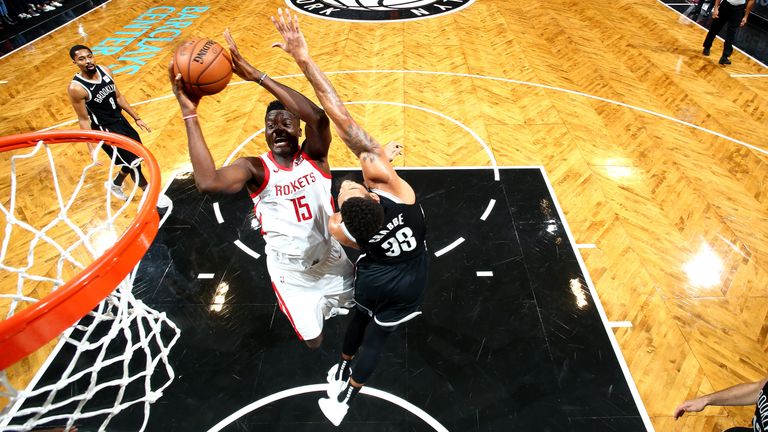 Clint Capela brings high percentage offense and defensive solidity to the Houston Rockets