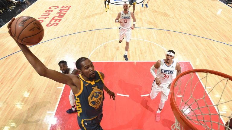 kevin Durant scores 33 points but fouled out of the game in overtime
