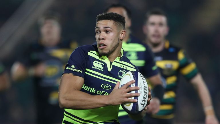 Adam Byrne in action for Leinster