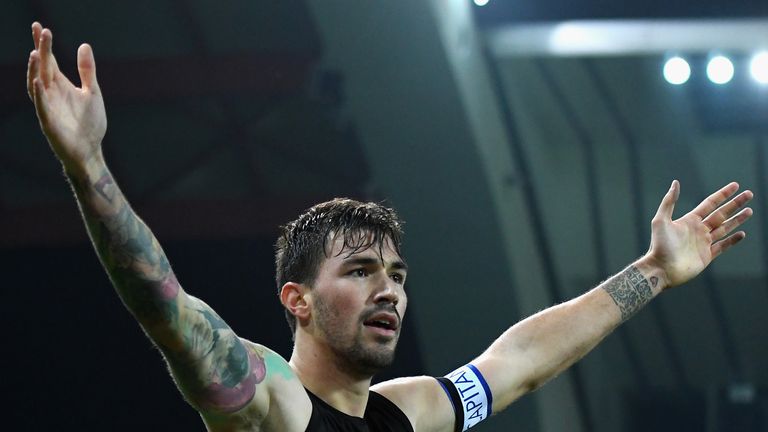 Alessio Romagnoli's 97th-minute winner sparked huge celebrations in the Milan camp