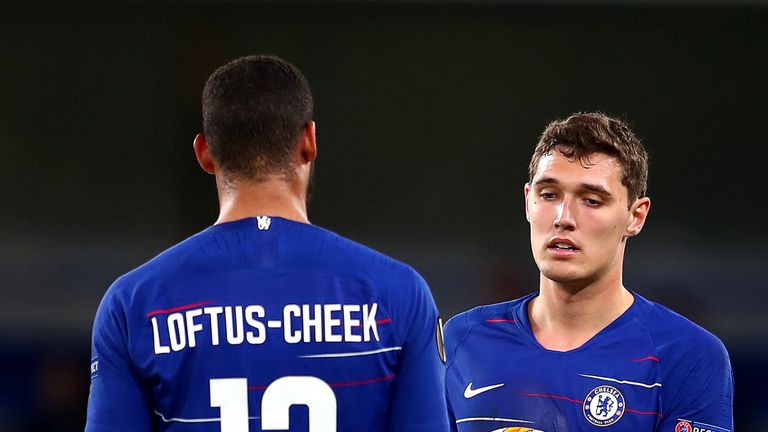 Like Loftus-Cheek, Andreas Christensen has had few opportunities