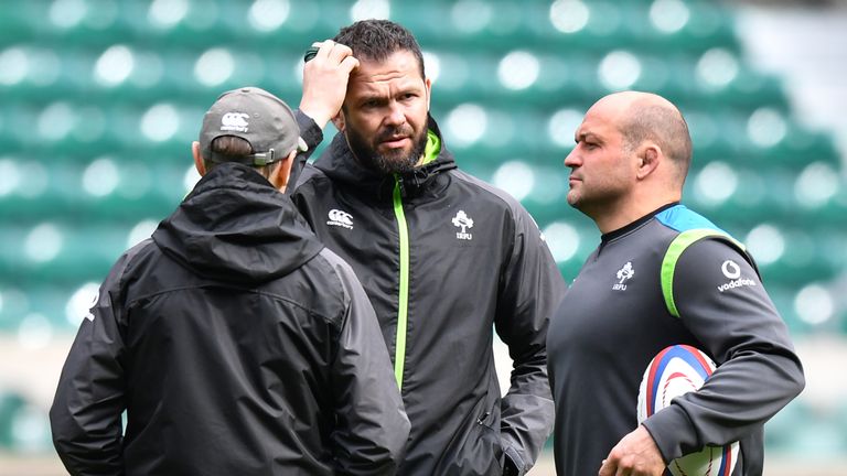 Andy Farrell Rory Best