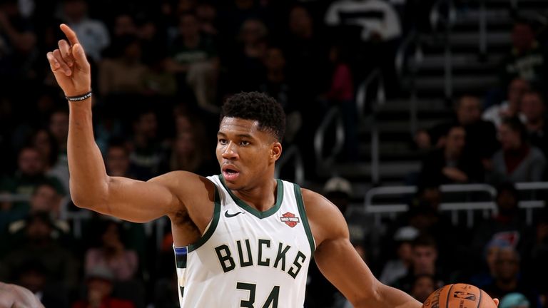 Giannis Antetokounmpo is a star for the Bucks