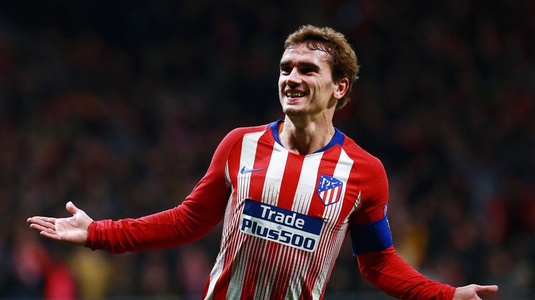  during the Group A match of the UEFA Champions League between Club Atletico de Madrid and Borussia Dortmund at Estadio Wanda Metropolitano on November 6, 2018 in Madrid, Spain.