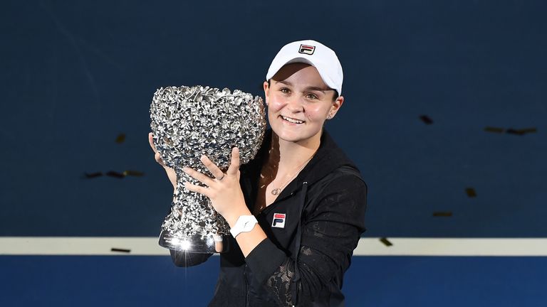 Ashleigh Barty will rise to a career-high world No 15 on Monday