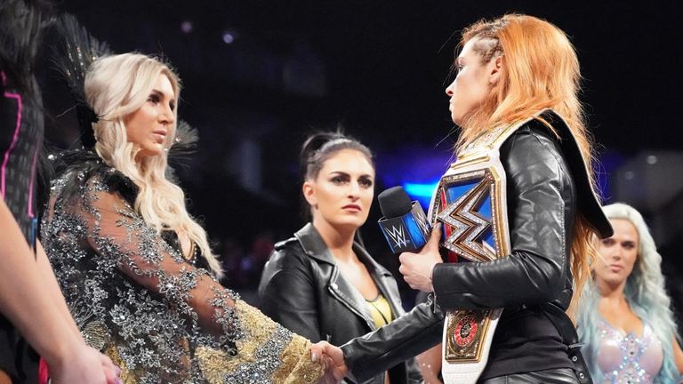 Lynch selected old enemy Charlotte Flair as her replacement to face Ronda Rousey