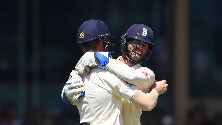 Keaton Jennings and Ben Foakes, England, Test v Sri Lanka in Colombo