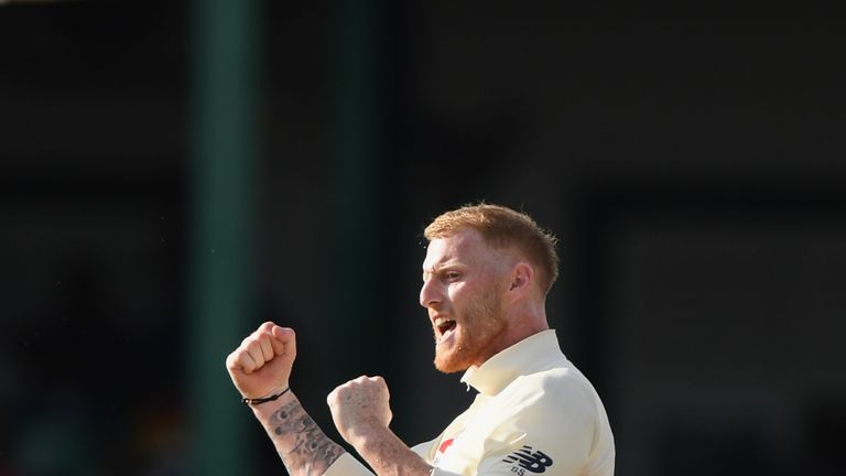 Ben Stokes during Day Two of the Third Test match between Sri Lanka and England at Sinhalese Sports Club on November 24, 2018 in Colombo, Sri Lanka.