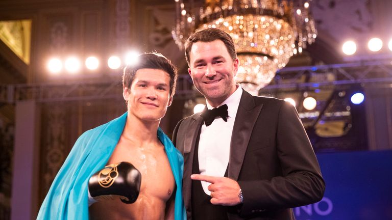 yeleussinov hearn boxing