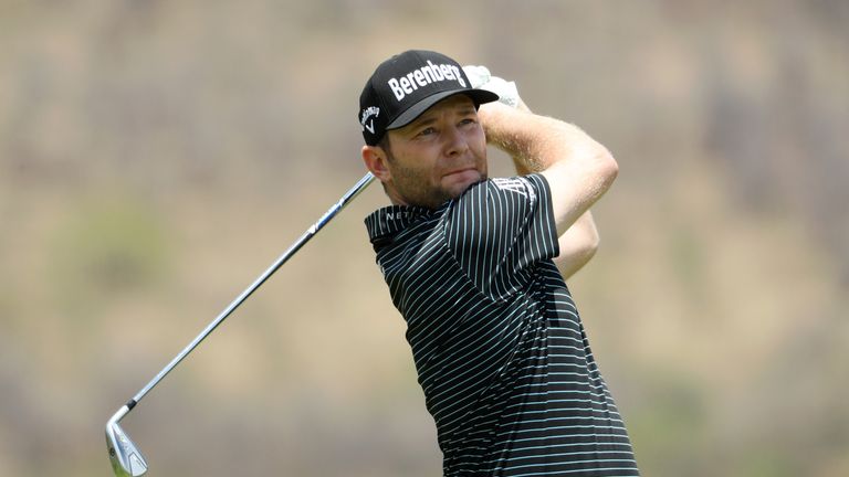 during day one of the Nedbank Golf Challenge at Gary Player Golf Course on November 8, 2018 in Sun City, South Africa.