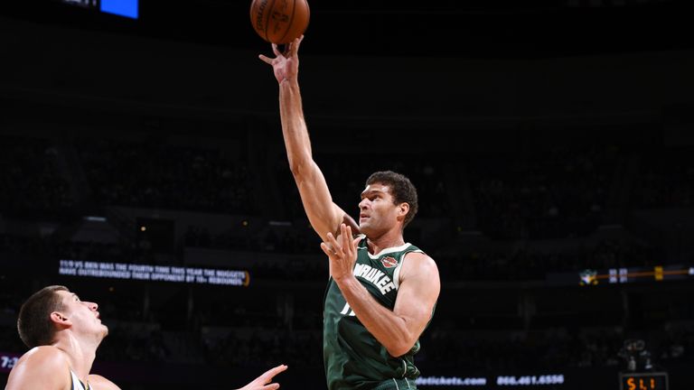 Brook Lopez scored 28 points for the Bucks in their win over the Nuggets