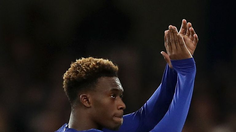 Callum Hudson-Odoi scored his first senior goal for Chelsea against PAOK