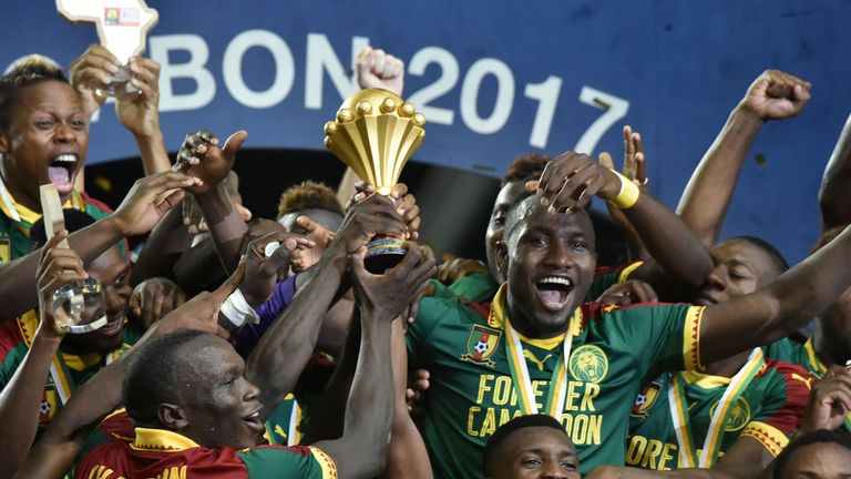 Cameroon won the Africa Cup of Nations last year