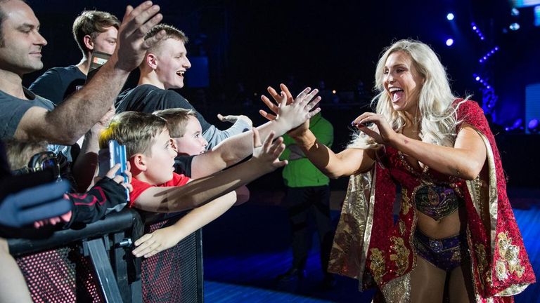 Charlotte Flair is enormously popular with both male and female fans