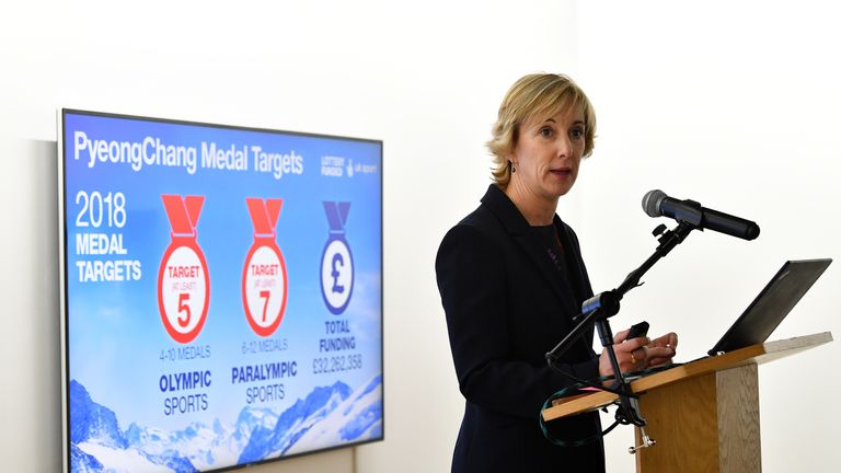 Chelsea Warr, director of performance at UK Sport