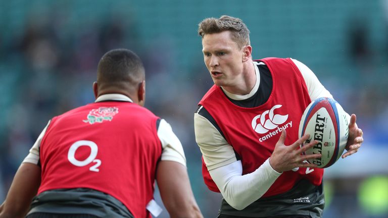 Chris Aston was recalled by England against South Africa on Saturday
