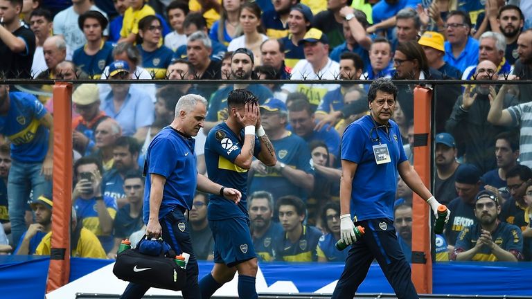 Cristian Pavon limped out of the first leg with injury but may well be fit to start at the Bernabeu