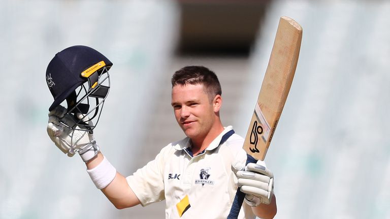 Marcus Harris is one of the leading run-scorers in Sheffield Shield 