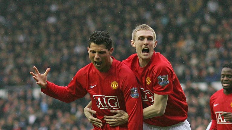 Fletcher and Ronaldo played in the same United team for six years