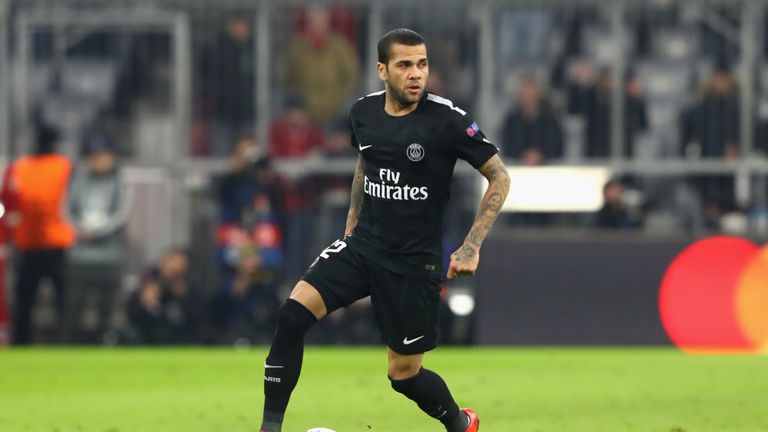 during the UEFA Champions League group B match between Bayern Muenchen and Paris Saint-Germain at Allianz Arena on December 5, 2017 in Munich, Germany.