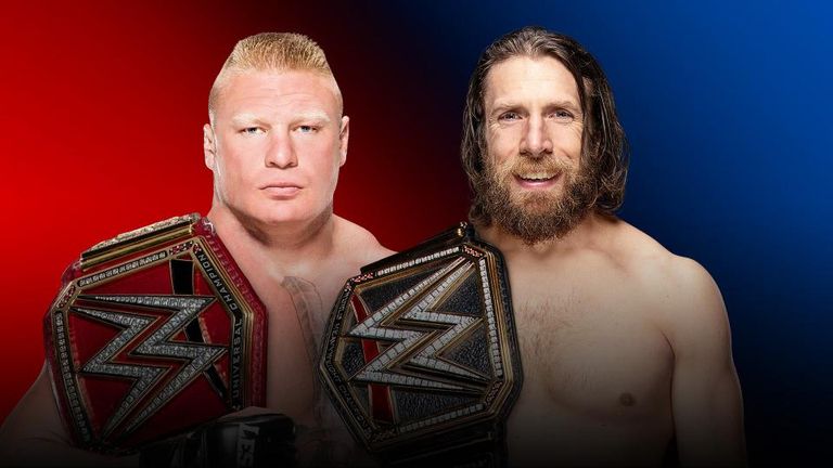 Daniel Bryan faces Brock Lesnar is a champion-against-champion match at Survivor Series on Sunday night