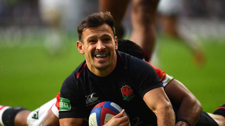 Danny Care during the Quilter International match between England and Japan at Twickenham Stadium on November 17, 2018 in London, United Kingdom.