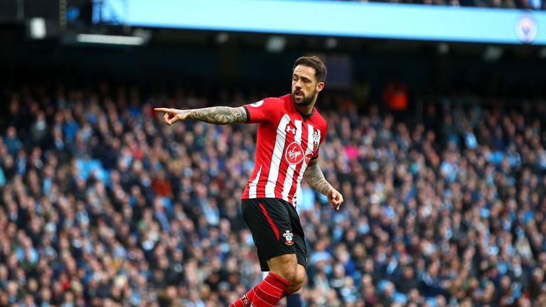 Danny Ings pulled one back for Southampton from the penalty spot