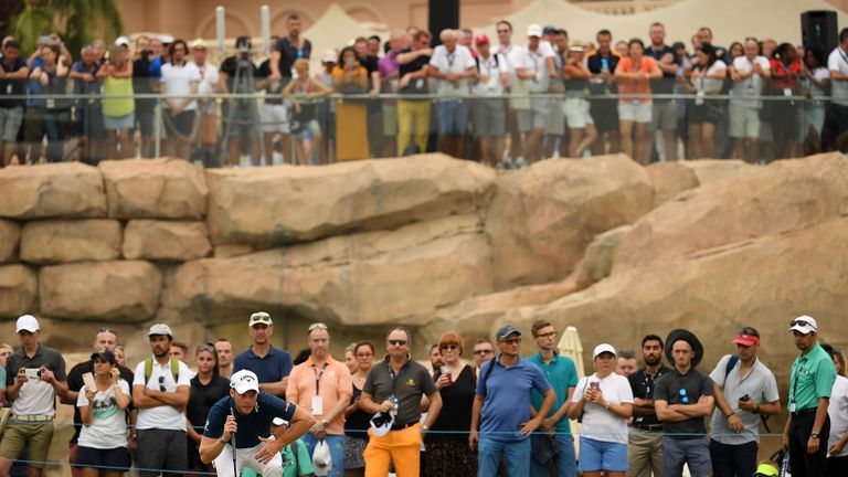  during day three of the DP World Tour Championship at Jumeirah Golf Estates on November 17, 2018 in Dubai, United Arab Emirates.