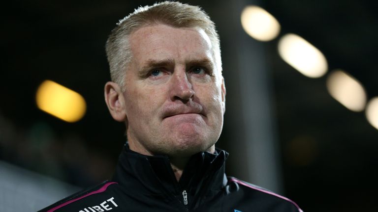 Dean Smith is looking for a response from his Aston Villa side against Bolton on Friday