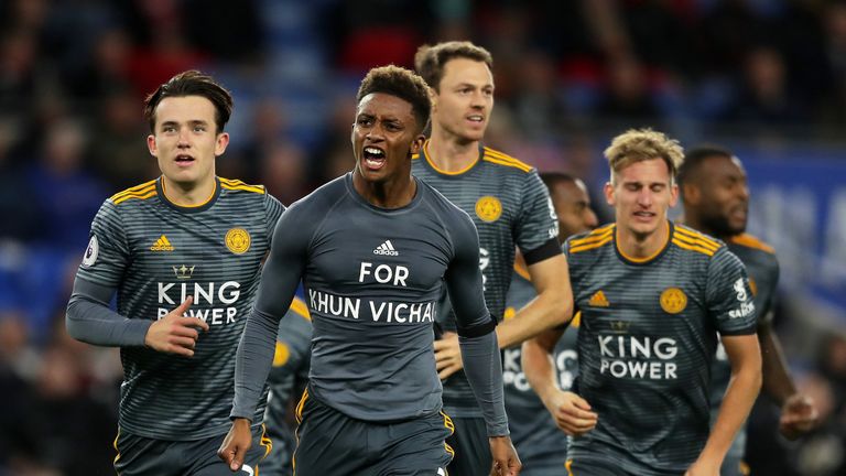 Demarai Gray put Leicester ahead